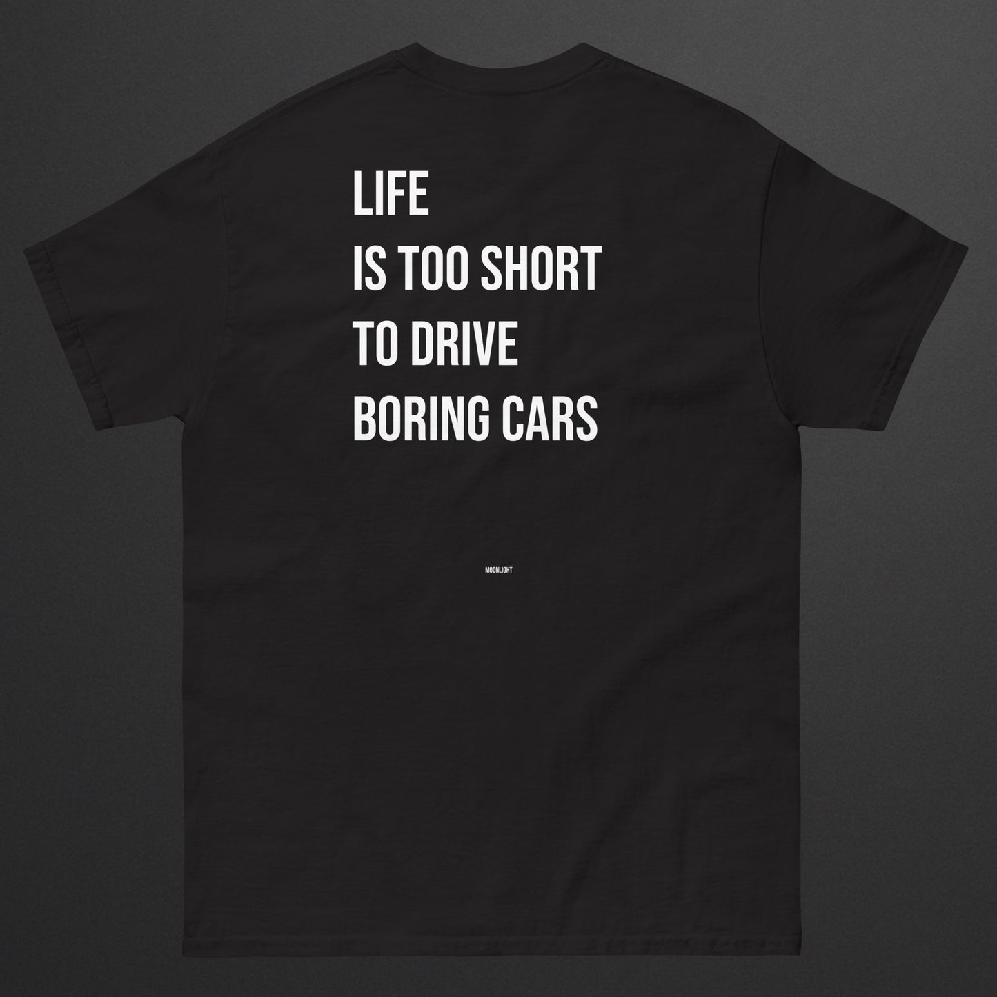 MAGLIETTA "NEVER DRIVE BORING"